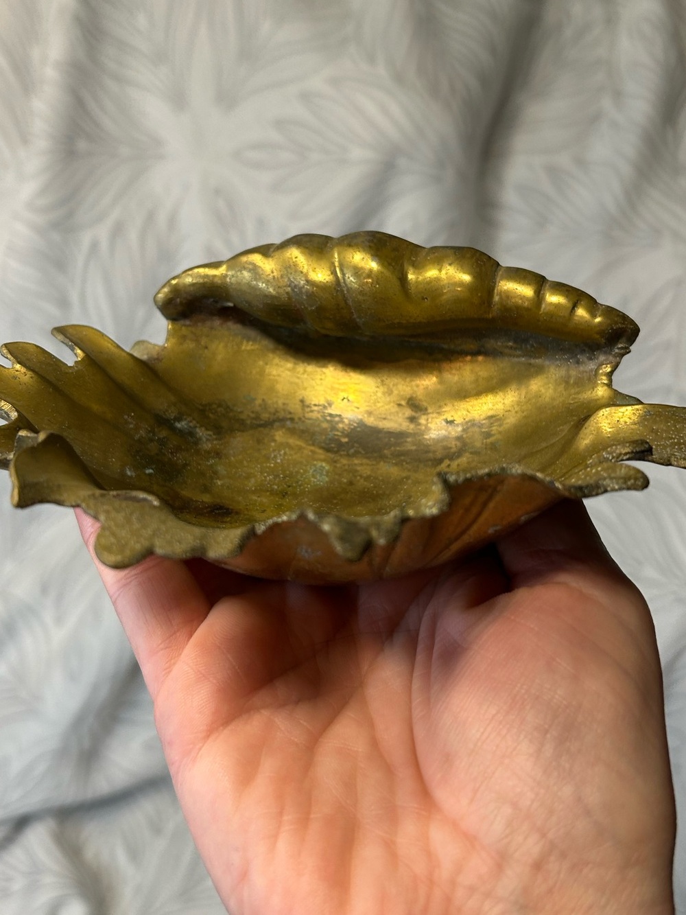 ✨ Brass Seashell Dish✨